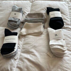 Banana Republic Women's Silk Blend Socks - 15 pair